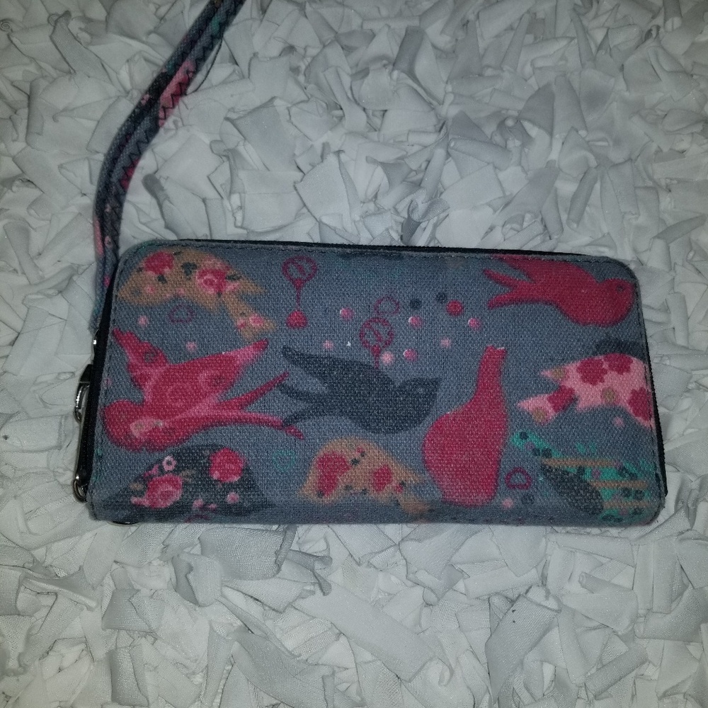 Cute multi color wallet